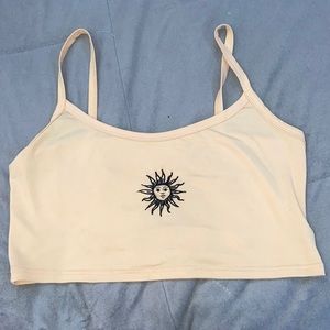 cropped tank top